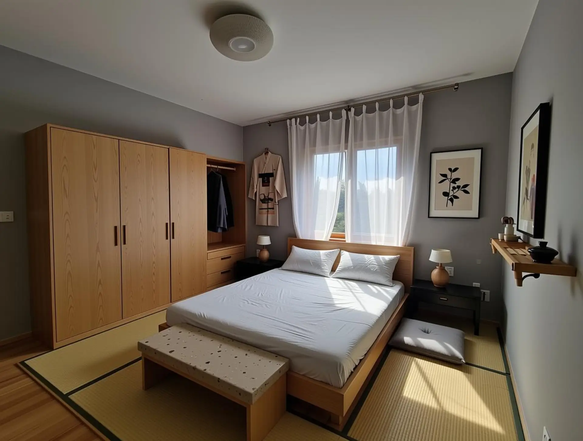 Illustration mögliches Schlafzimmer