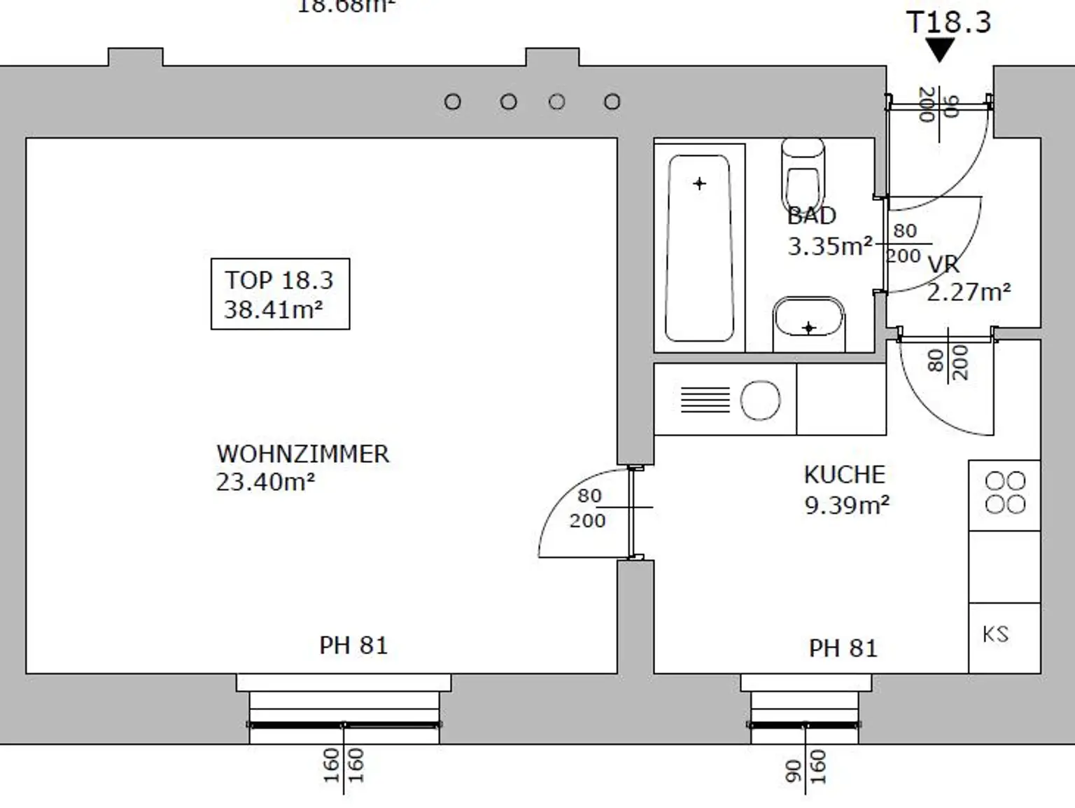Ferienwohnung mit Zweitwohnsitzeignung für den Winter & Sommertourismus nähe Präbichl | 1 Zimmer Erstbezug | Provisionsfrei | TOP 18