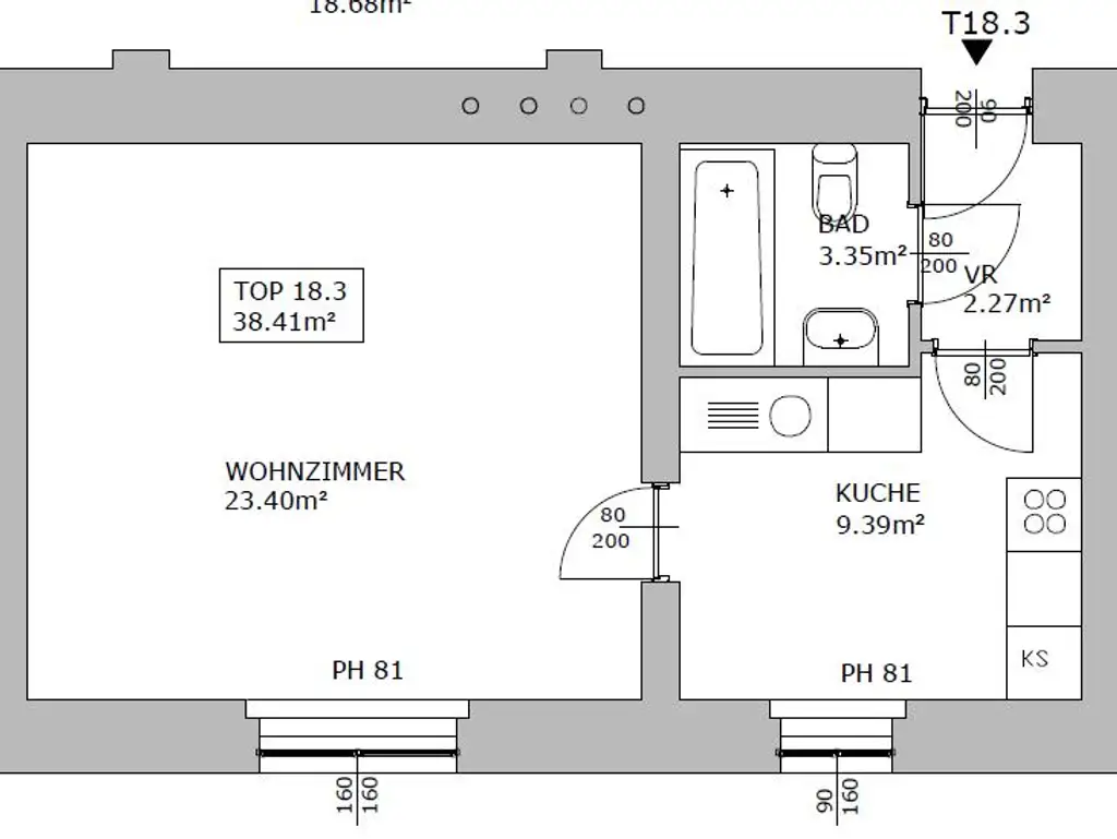 Ferienwohnung mit Zweitwohnsitzeignung für den Winter & Sommertourismus nähe Präbichl | 1 Zimmer Erstbezug | Provisionsfrei | TOP 18