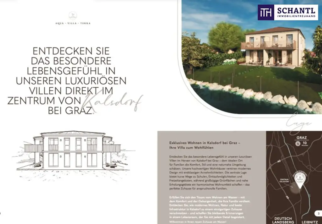 Willkommen in Ihrem neuen Wohlfühlzuhause - exklusives Doppelhaus-Projekt in Kalsdorf