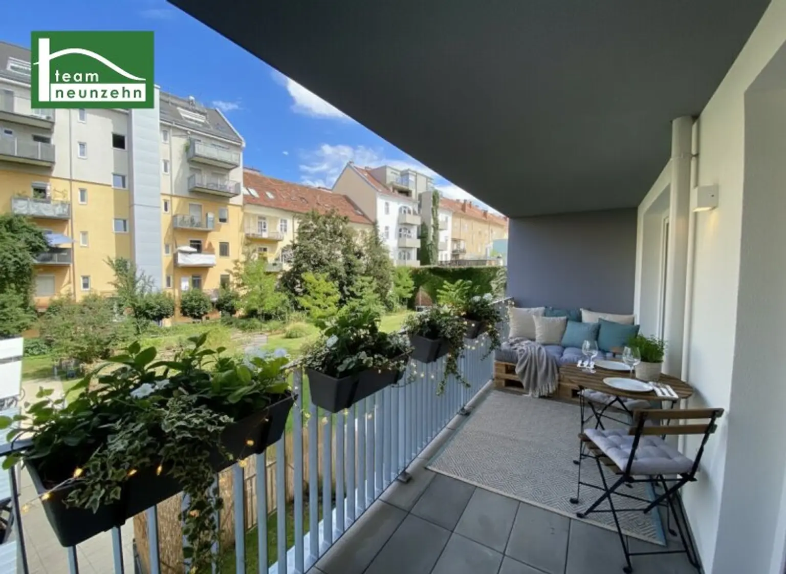 Erholung im grünen genießen. Wohnen in der Niesenbergergasse 14–16, 8020 Graz - JETZT ANFRAGEN