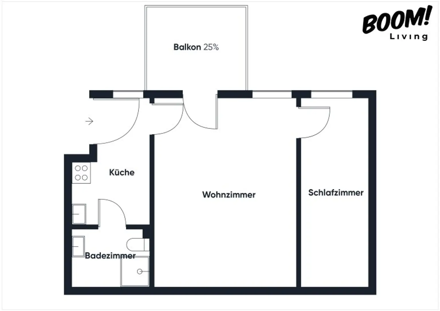 Top-gepflegte Citywohnung nahe Schmelz & Stadthalle