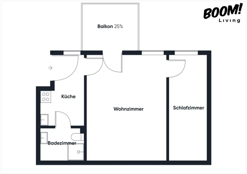 Top-gepflegte Citywohnung nahe Schmelz & Stadthalle