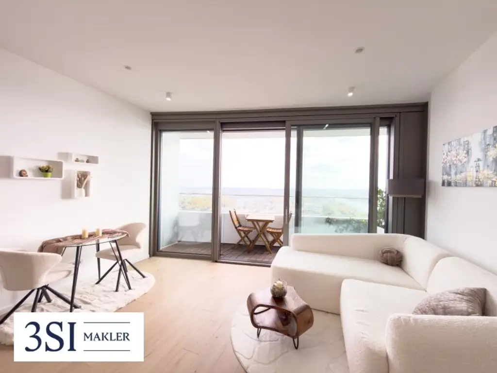 Möbliert, Pool, Sauna, Fitness in den DANUBEFLATS wohnen mit Luxusausstattung und phantastischem Ausblick