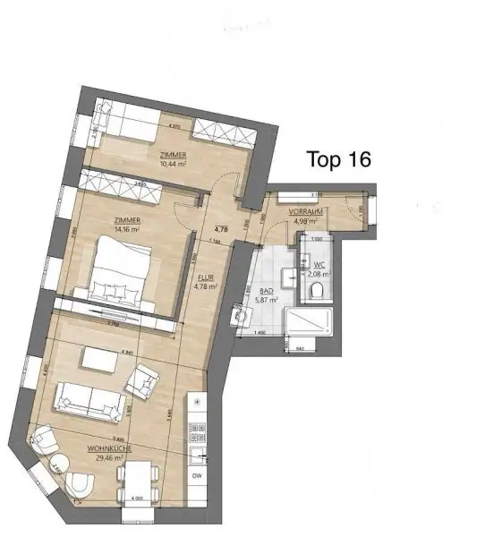 ROOF TOP WÄHRING! - TOLLE INVESTMENTMÖGLICHKEIT IM HERZEN DES 18. BEZIRKS!