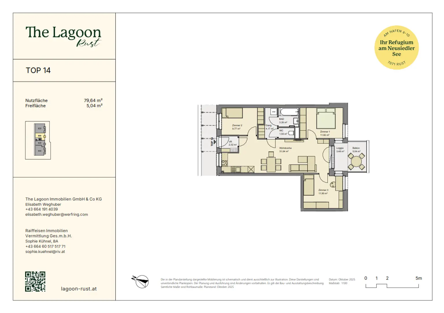 "The Lagoon" - Modern - Nachhaltig - Elegant PROVISIONSFREI