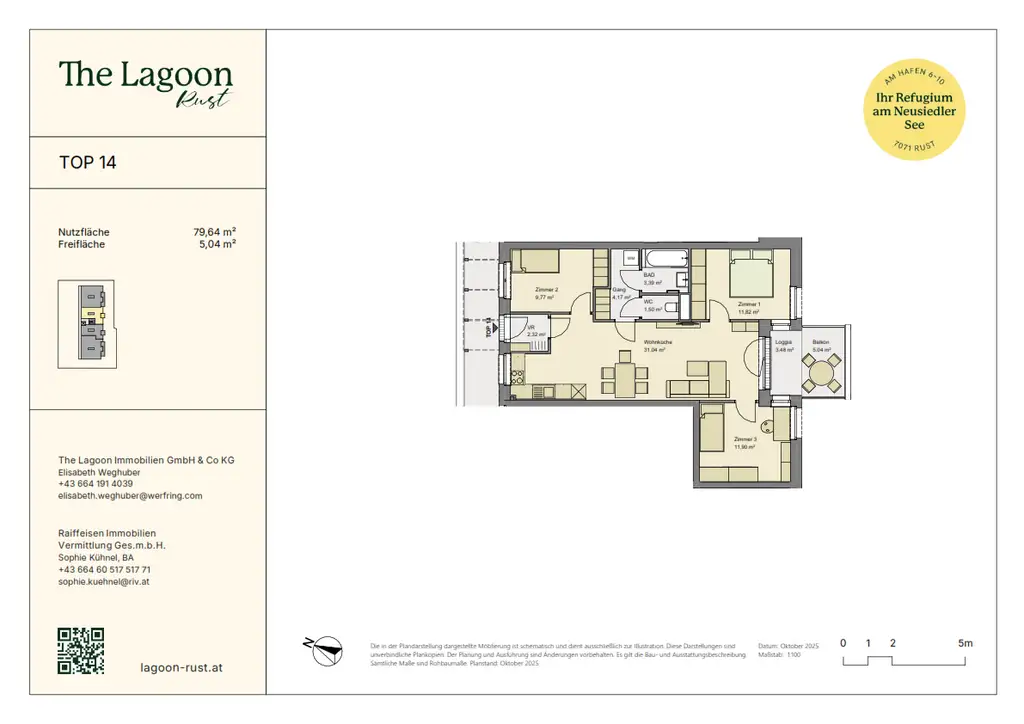 "The Lagoon" - Modern - Nachhaltig - Elegant PROVISIONSFREI