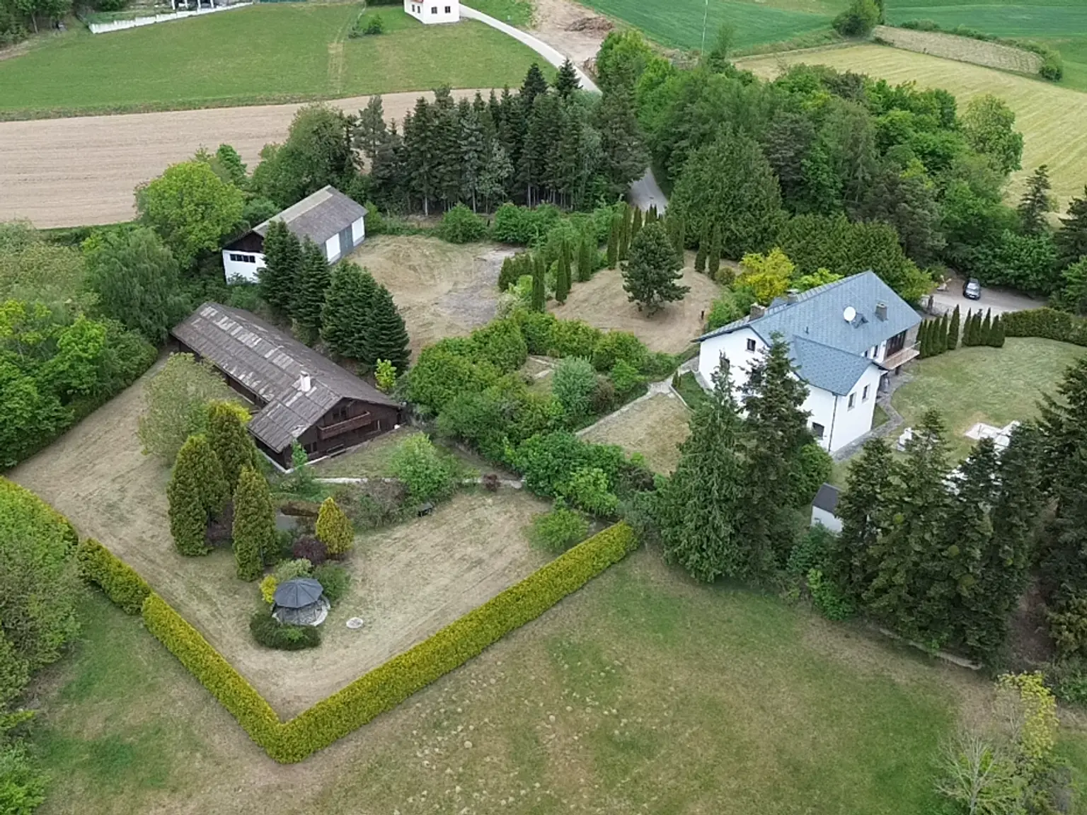 Aussenaufnahme via Drohne