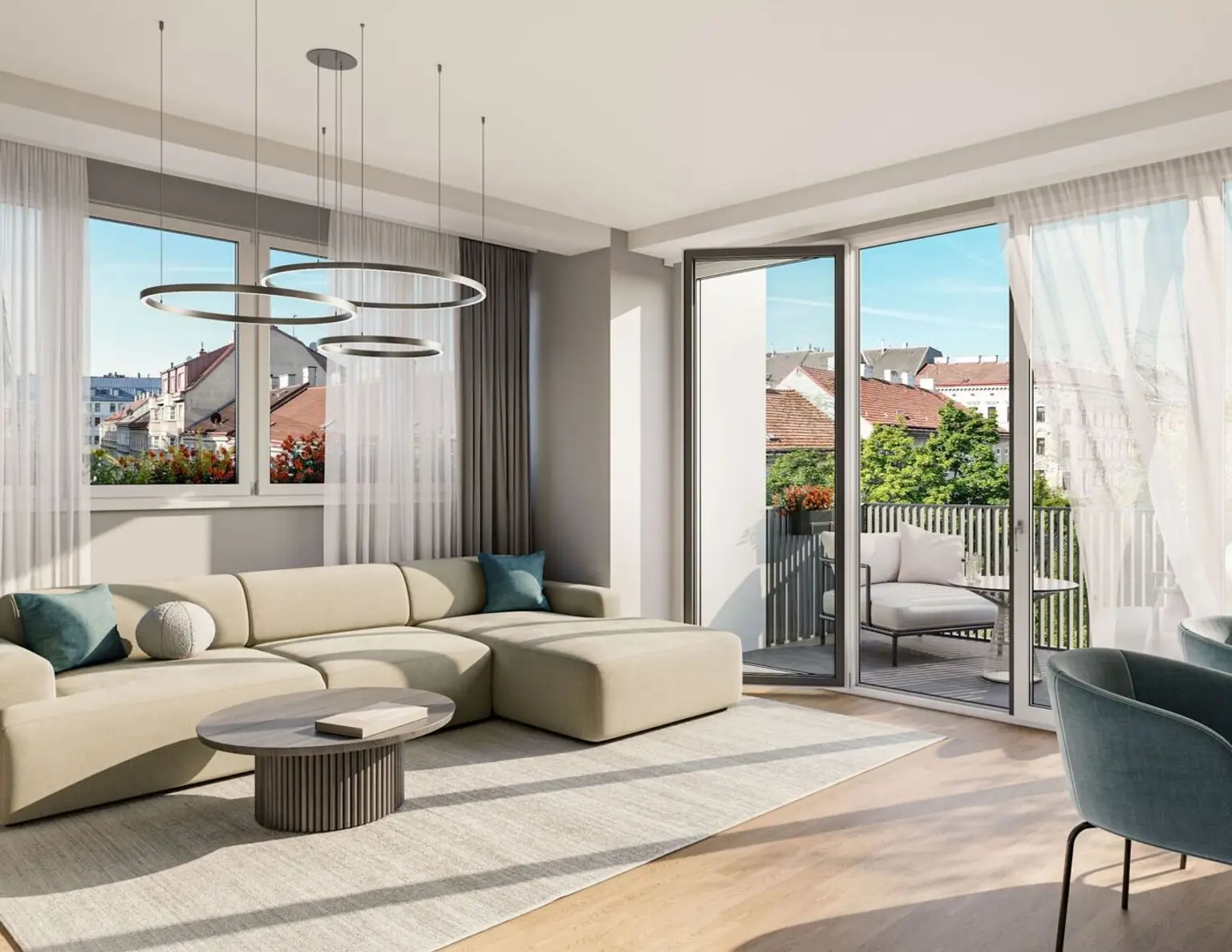 THE ARIK - Nachhaltig gebaut - 4 Zimmer mit Garten zur Innenhofseite