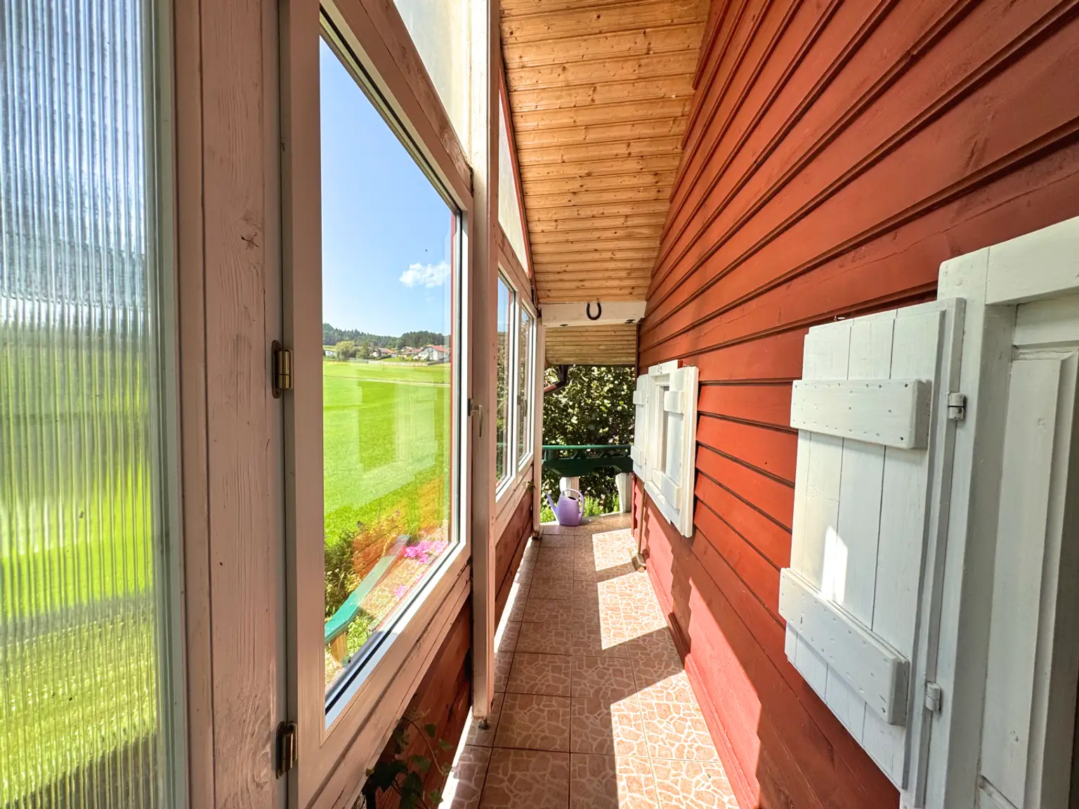 Idyllisches Einfamilienhaus im Grünland