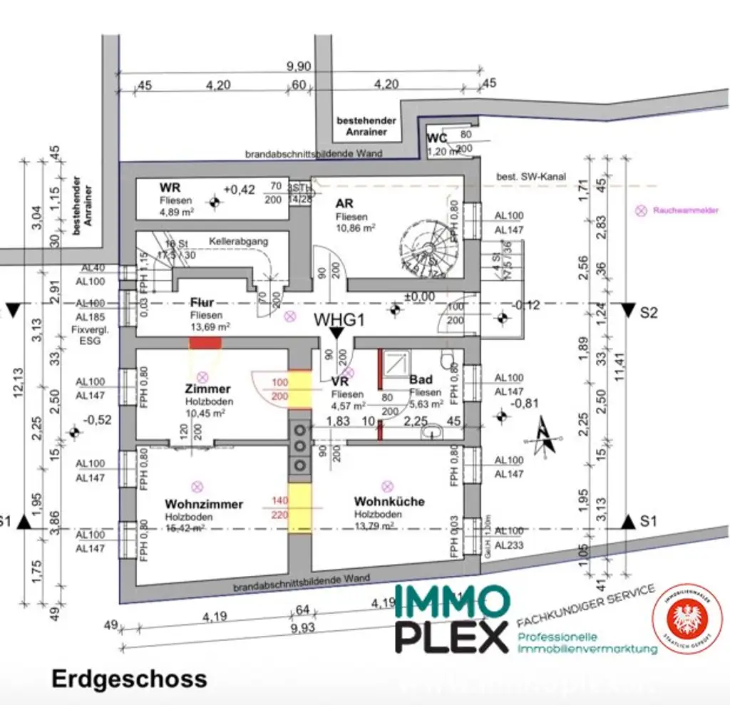 Grundriss Erdgeschoss