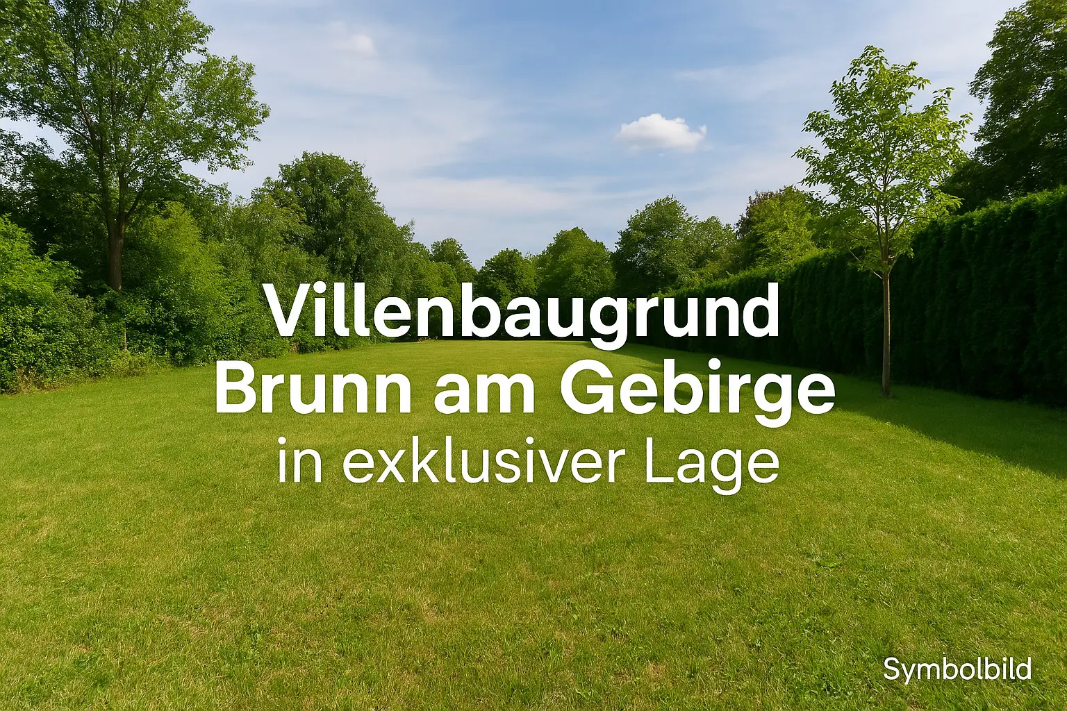 Super Grundstück mit tollem Blick!