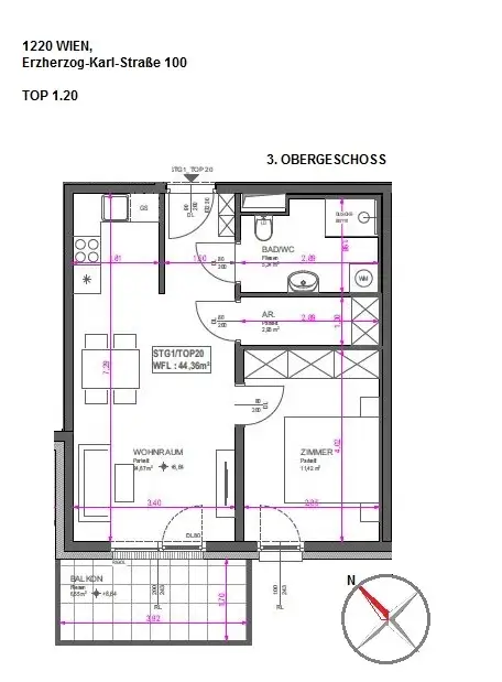 2-Zimmer-Erstbezug mit Innenhof-Balkon – Anleger oder Eigennutzer