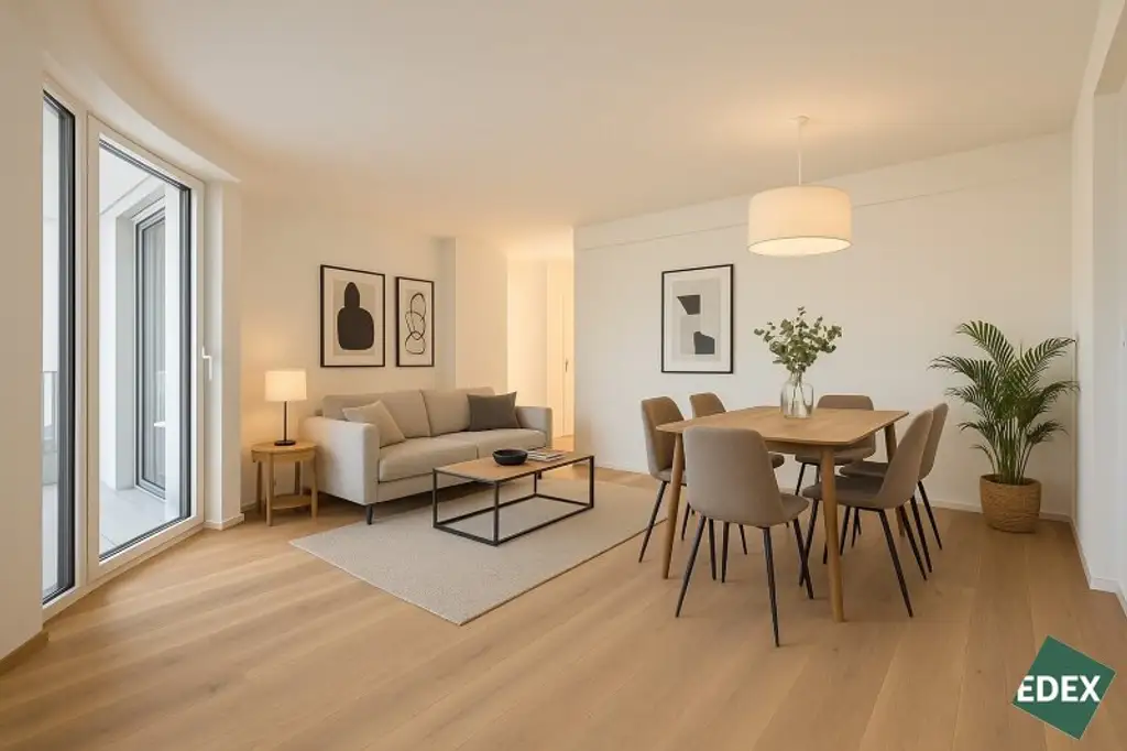 ERSTBEZUG | Traumhafte 2-Zimmer DG-Wohnung mit Loggia & Terrasse in den ruhigen Innenhof