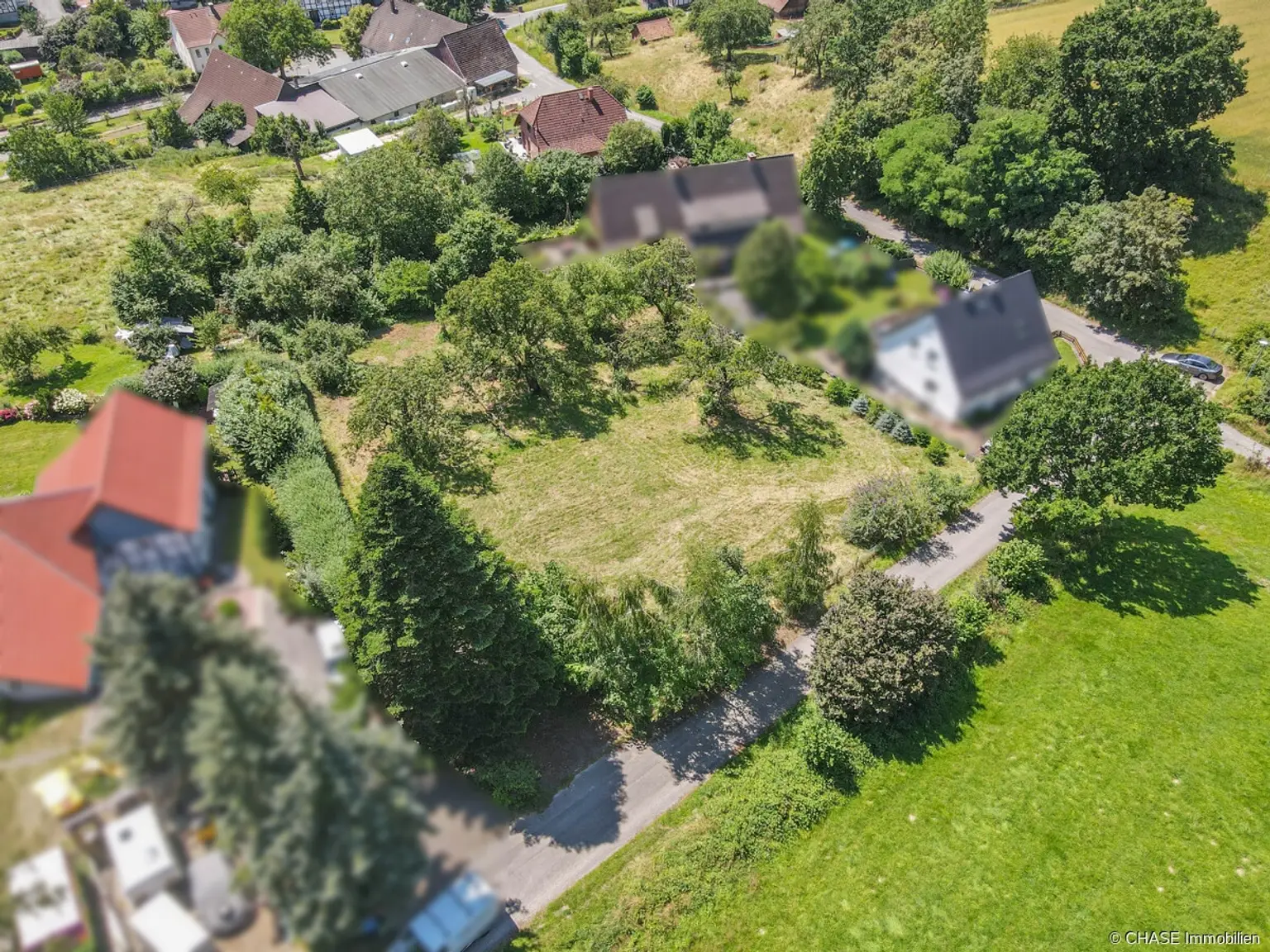 Drohnenansicht Vorne