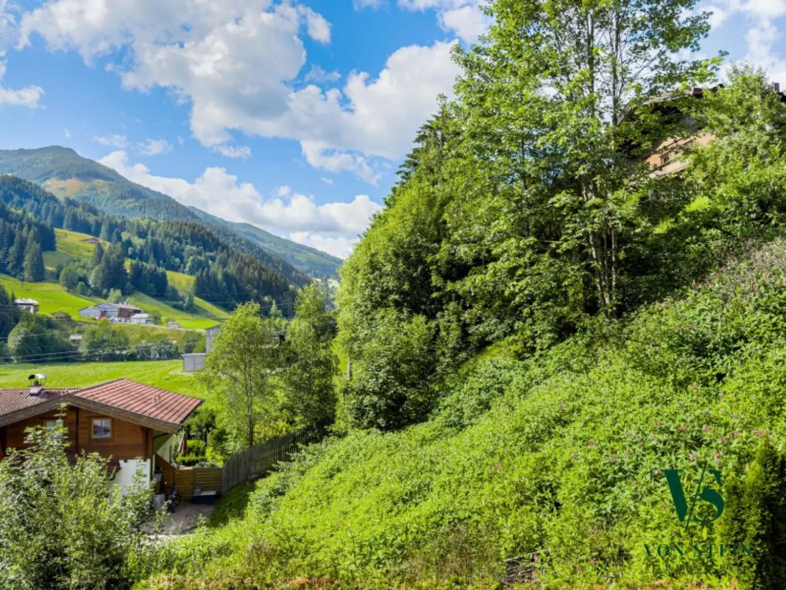 Ausblick Grundstück