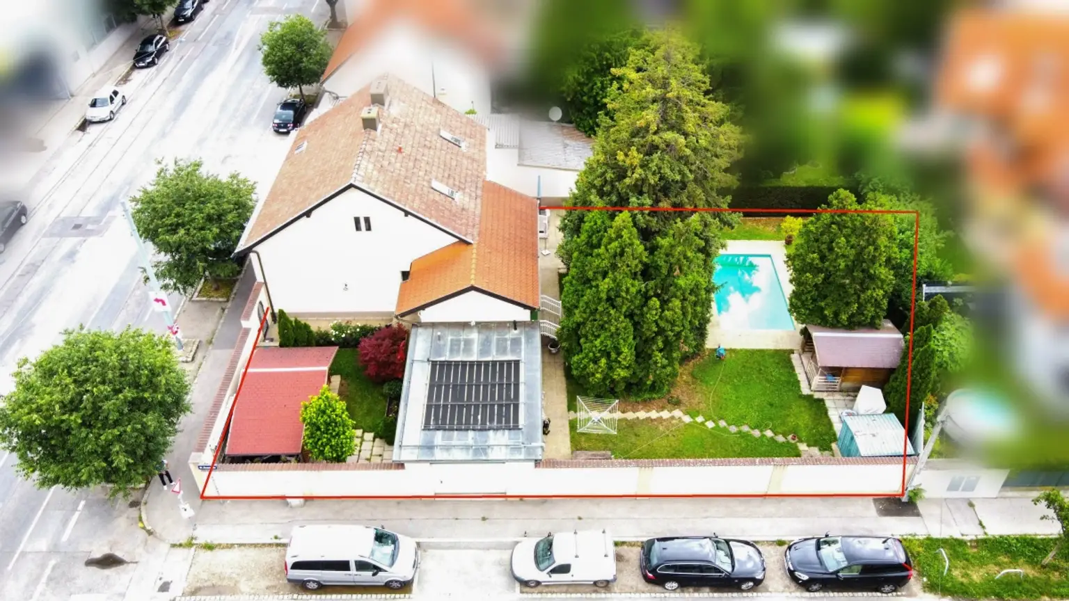 [06795] Wohnen mit Gartenidylle, Pool und Garage!
