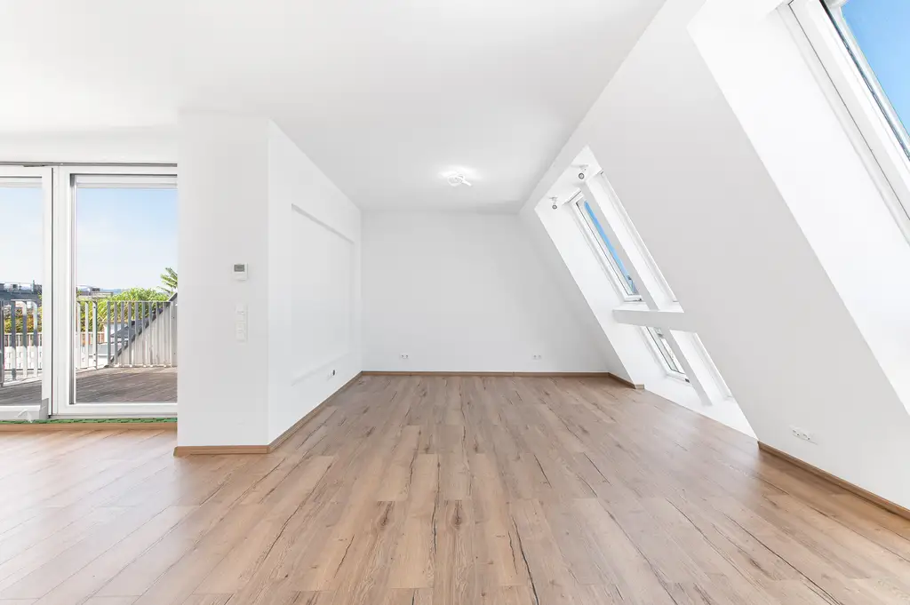 Stilvolle Dachgeschoßwohnung mit Terrasse & U-Bahn-Nähe in 1030