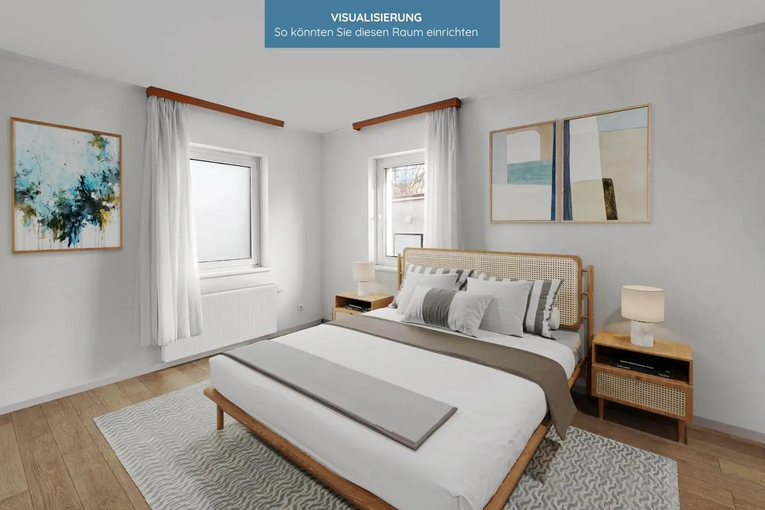 11-Schlafzimmer Visualisierung