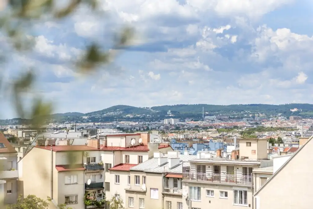 Exklusives Penthouse über den Dächern von Meidling