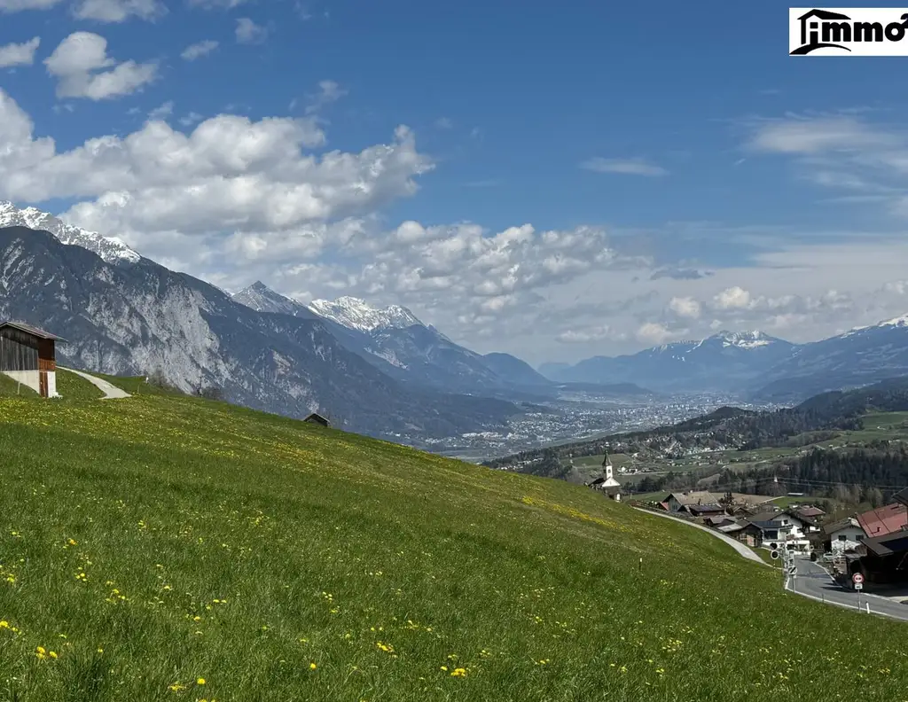 Ihr eigenes Grundstück in Oberperfuss mit "view"