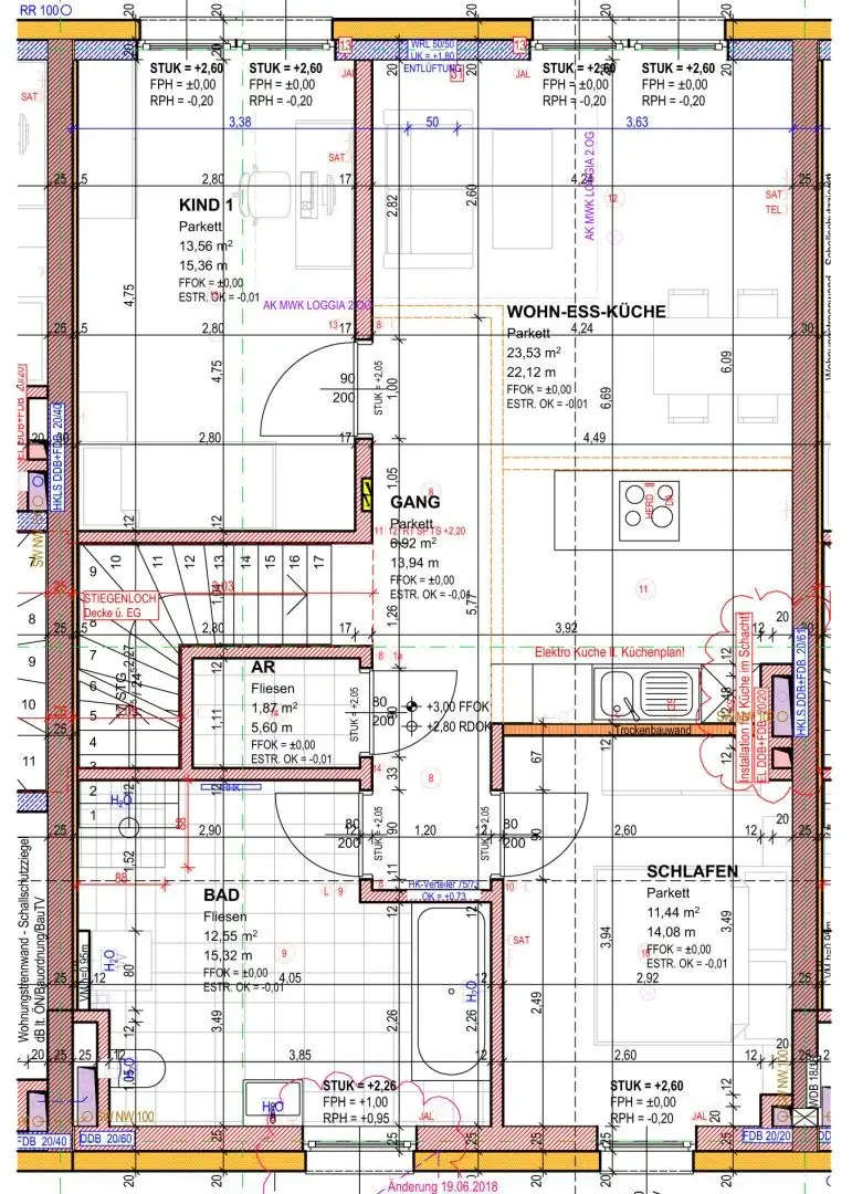 Moderne Mietwohnung inkl. Einbauküche - Top H02A