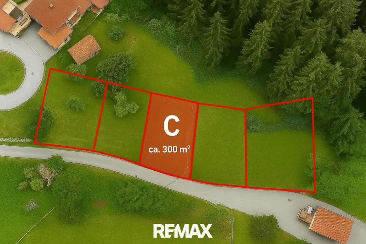 Grundstück - Landeck - schematisch dargestellt