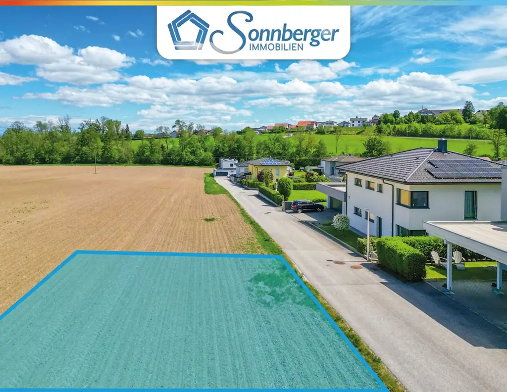 GRUND ZUM GLÜCK - Baulandprojekt Hargelsberg Parzelle Nr. 4 mit 755 m²