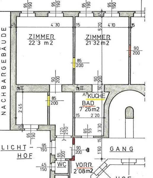 ++NEU++ Sanierungsbedürftige 3-Zimmer Altbauwohnung in guter Lage!!