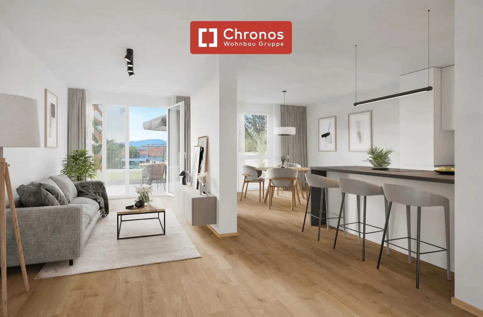 PROVISIONSFREI! Neubauprojekt - St.Leonhard! 4-Zimmerwohnung mit Innenhofbalkon!