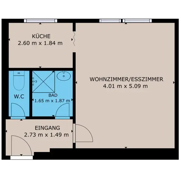 Charmante 1-Zimmer-Wohnung mit Potenzial in Wien Penzing- ideal für Studenten oder Pendler
