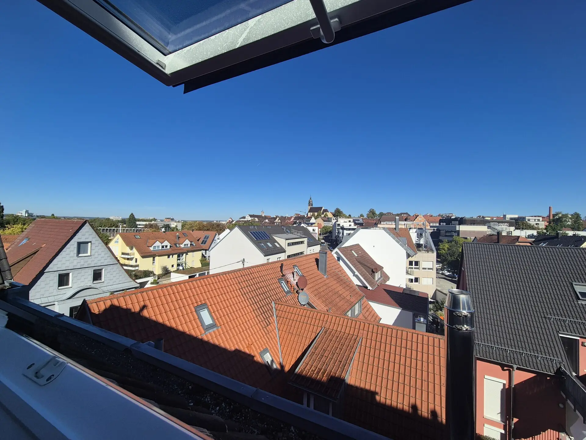 Aussicht aus Zimmer rechts oben