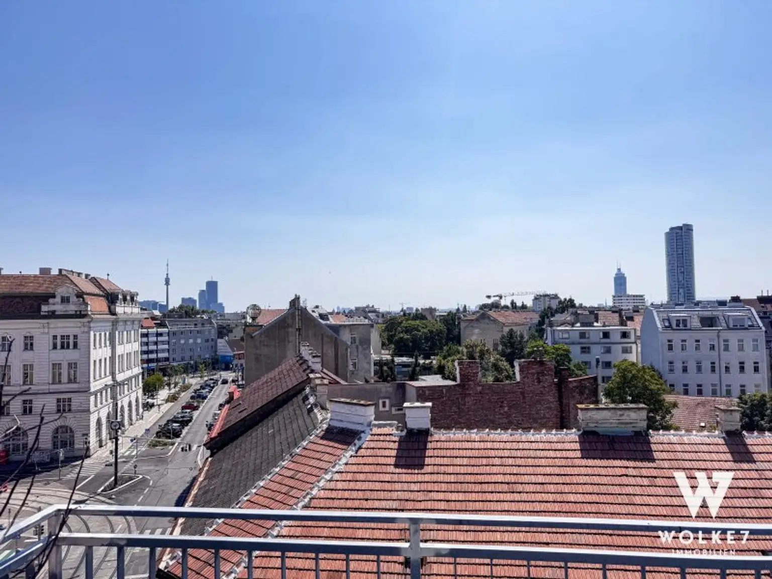 Dachterrassenwohnung mit 360° Panorama | 63m² Dachterasse | Am Spitz