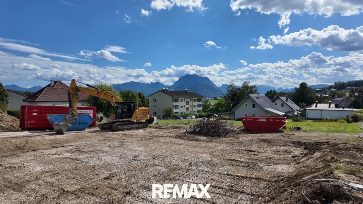 Bauplatz mit Ausblick