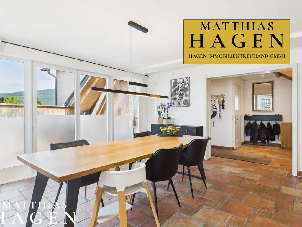 Großzügige 6-Zimmer-Maisonettewohnung mit vielen Extras in Bregenz-Rieden