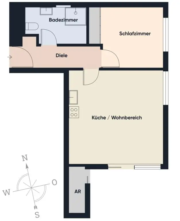 Wohnkomfort trifft Gemütlichkeit – Helle Wohnung mit sonniger Terrasse