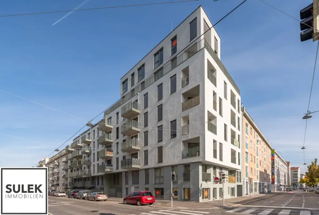 Erstbezug! Perfekt geschnittene 2 Zimmer Wohnung mit Balkon & top Anbindung (U4, U6, uvm.)