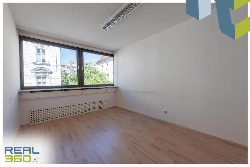 Büro-/Ordinationsfläche mit optimaler Aufteilung in Linz-Zentrum zu vermieten, Teilung der Flächen möglich!