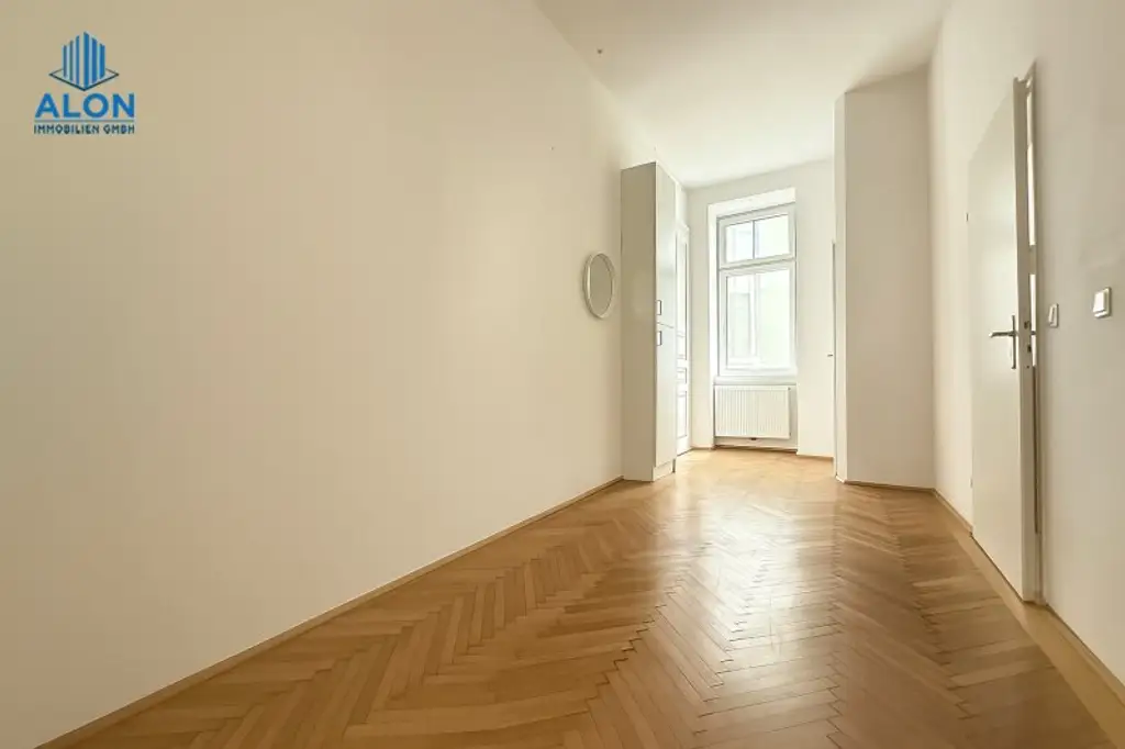 Stilvolle 2-Zimmer-Altbauwohnung – zentral begehbar, helle Räume & hervorragende Lage im 5. Bezirk!