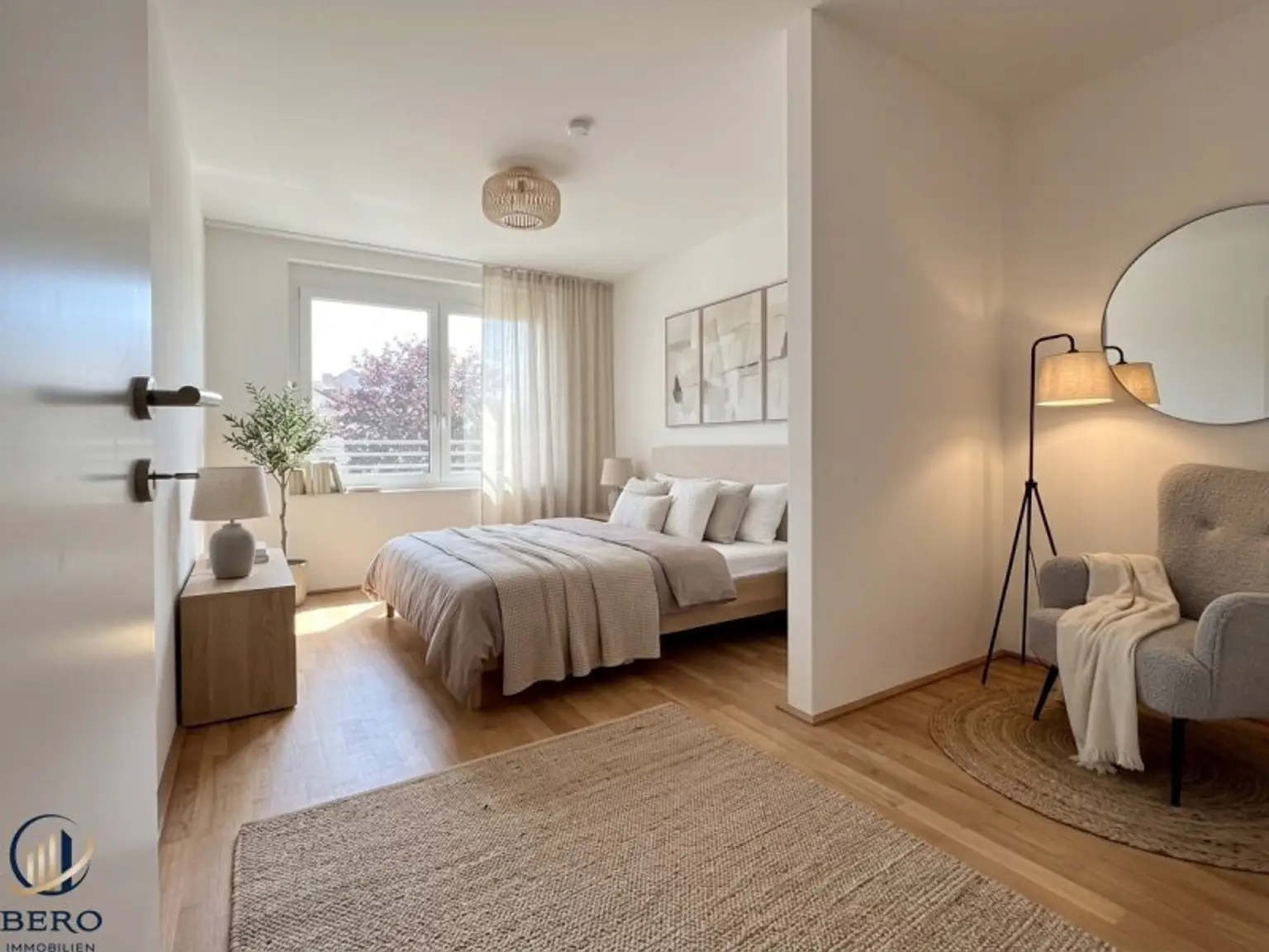 Masterbedroom (virtuell möbliert)