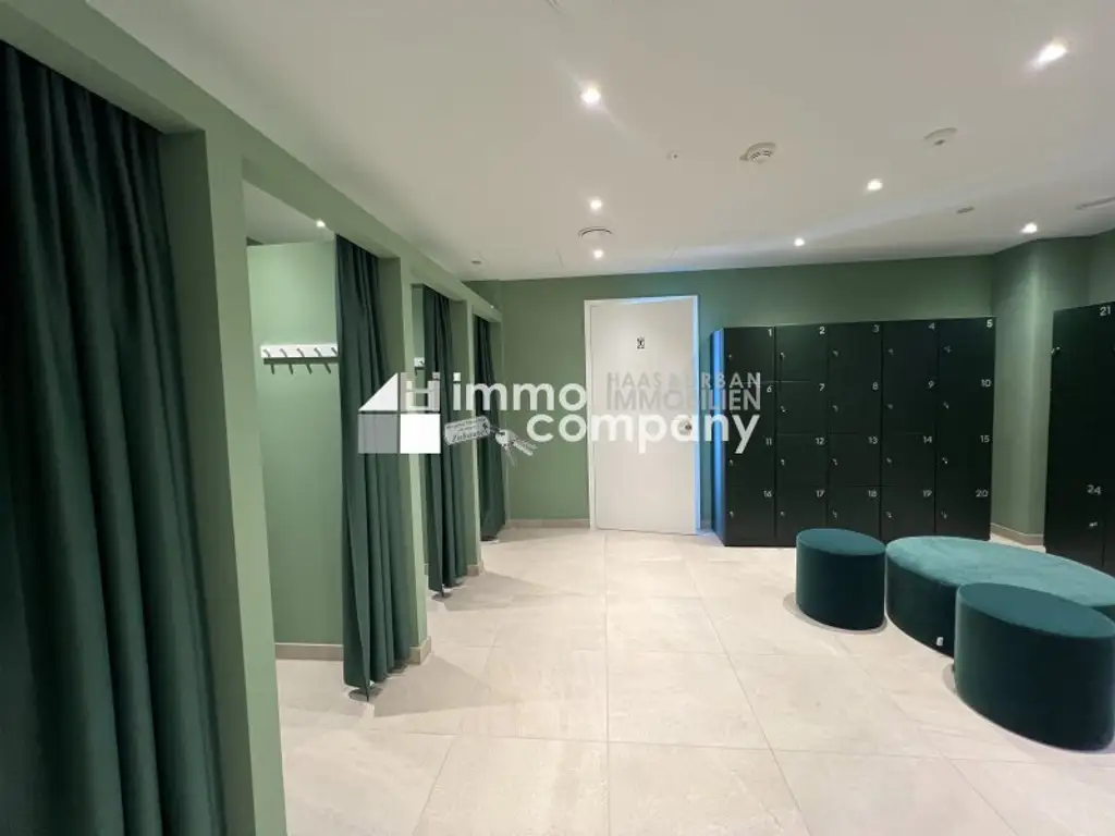 Ideale Wohnung mit Balkon und Stadtblick in einem neuen, mehrstöckigen Premiumgebäude! Pool, Sauna, Gym! 2. Bezirk. U2
