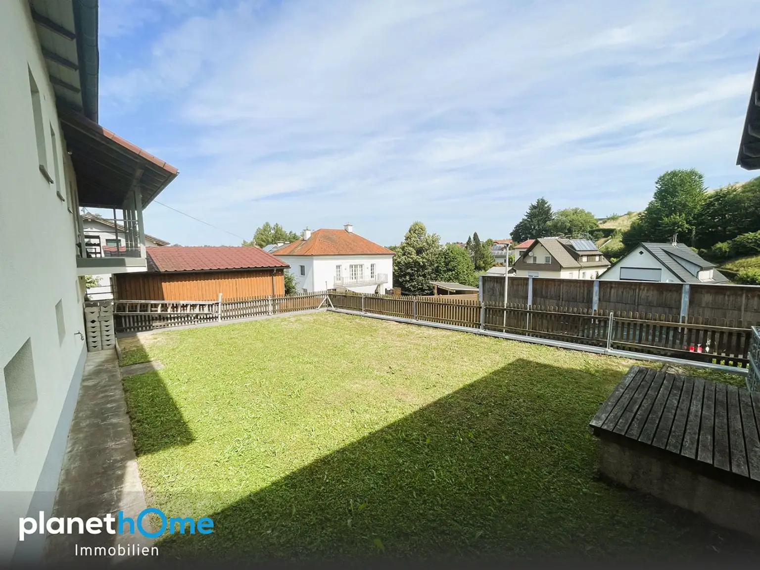 Garten Platz fuer Pool