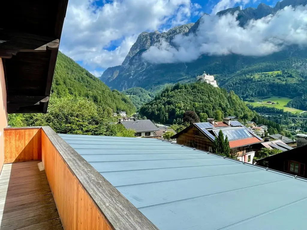 "Burgblick" - Einfamilienhaus in traumhafter Lage mit Blick auf die Burg Hohenwerfen!