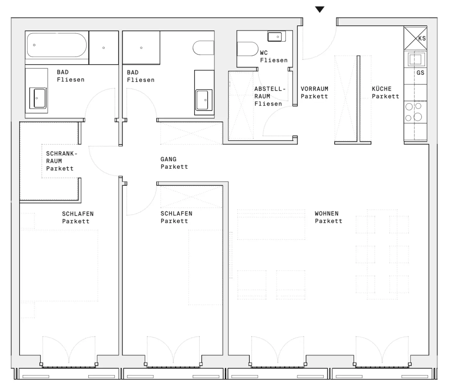 DC-FLATS: High-End-Apartment bei der UNO-City!! ERSTBEZUG!!