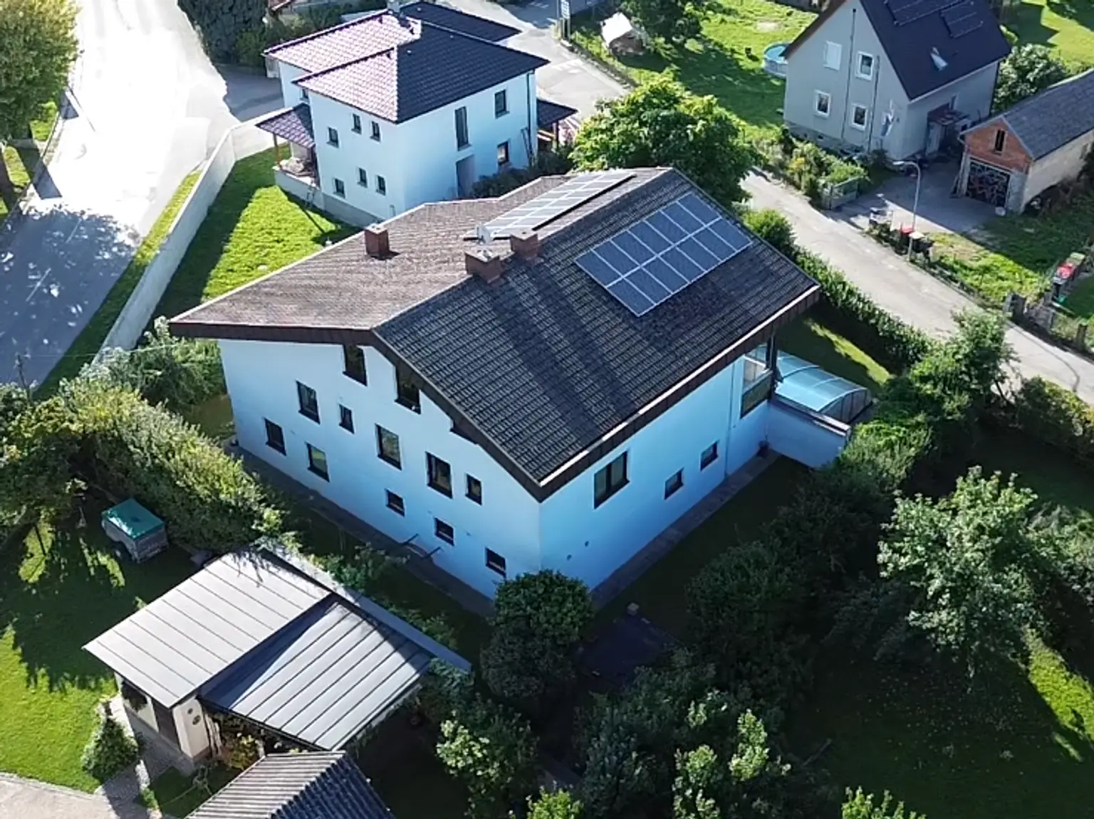 Mondänes Einfamilienhaus inmitten von Pöchlarn - Pool, Garten & Wellness inklusive!