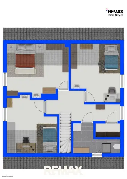 Grundriss Obergeschoß