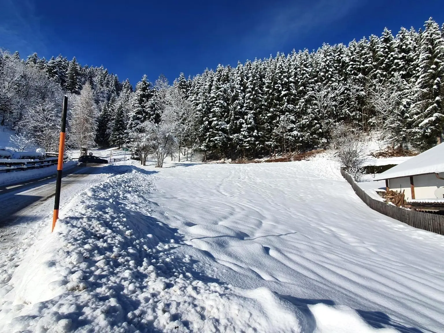 Grundstück Winter