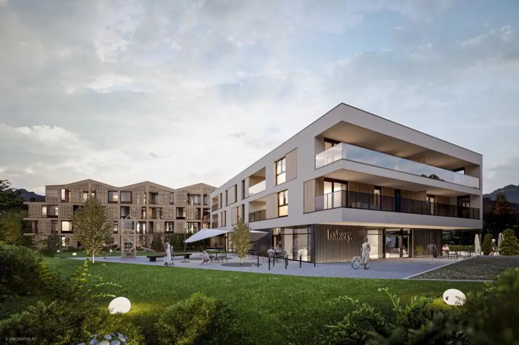 Architektonisch hochwertiger Neubau in Top-Lage von Scharnitz!  Top 07