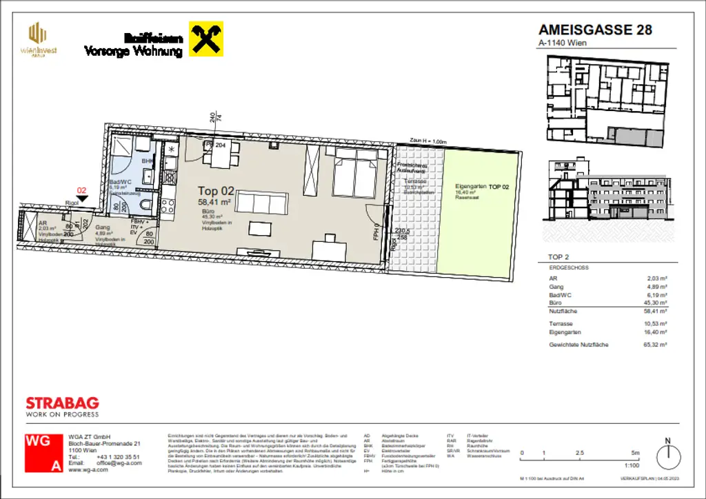 Moderner Wohnkomfort auf 58 m² – ideal für Singles oder Paare
