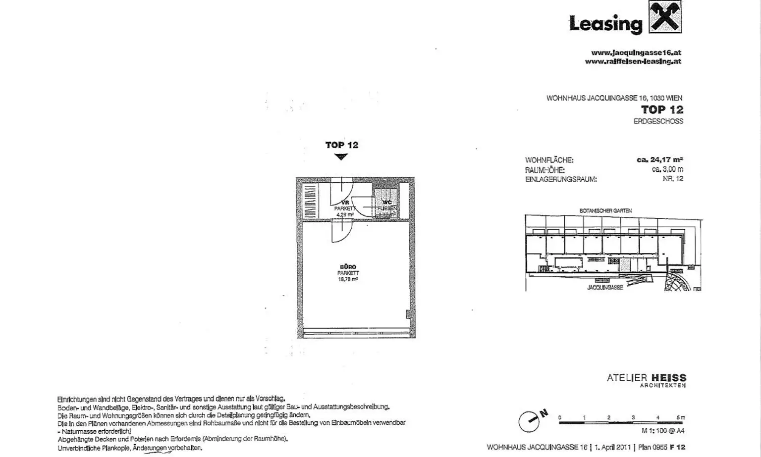 Barrierefrei! Neubau- Büro - Hobbyraum - Studio - Atelier beim Belvedere!